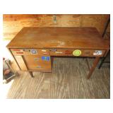 hooker wood desk