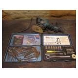 socket set,drill bits & sander/polisher