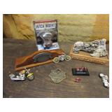 tote,hitch insert,toy motorcycles & items