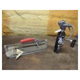 tile cutter & ac pro item(tank is empty)