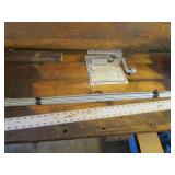 disc trimmer.measure stick & rods
