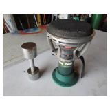 coleman propane heater & weight