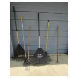 rakes & yard tools