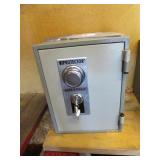 safe (has combo & key)
