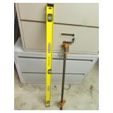 clamp & pittsburgh yellow level
