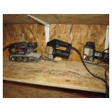 belt sander & 2 sabre saws