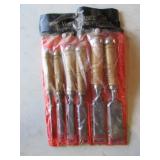 6 pc wood chisel set