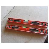 2- cen-tech 24' box levels