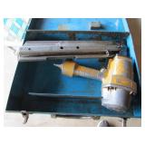 bostitch N80 air nail gun w/blue case
