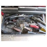 putty knives,scrapers,level,folding tape,items