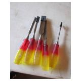 5 marples chisels