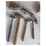 4 hammers,sledge & hammer heads