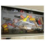 green bucket,staples,tools & items