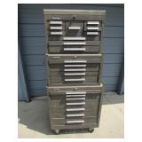 kennedy 22 drawer roll around tool chest & tools