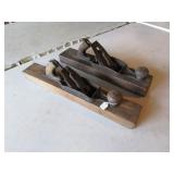 2 antique wooden planes incl:stanley