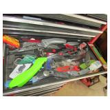 container,box cutters,scissors,pencils & tools