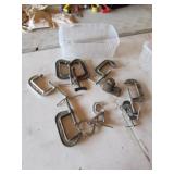 container & c-clamps