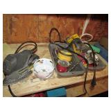 sander & hole saws