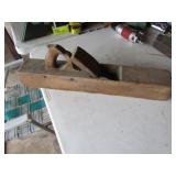 antique wooden plane