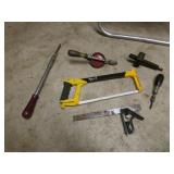 yellow saw,antique tools,square