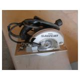 7 1/4' super sawcat circular saw w/case