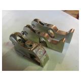 3 smaller antique stanley wooden planes