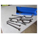 manifold wrenches incl:craftman w/blue case