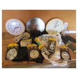 mount rings,clocks,saw blade clock