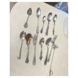 12 pcs of sterling silver