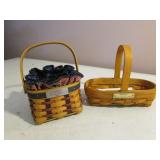 2 longaberger baskets incl:hostess appreciation