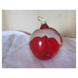bob st.clair apple paperweight
