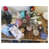 all glassware & decorator items