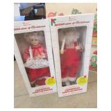 mr. & mrs.claus christmas display figures