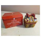 longaberger tree trimming melody basket w/box