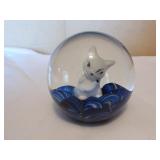 joe st.clair sulphide paperweight