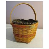 longaberger christmas snowflake basket