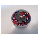 st.clair 1972 mcgovern sulphide paperweight