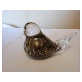 joe st.clair bird paperweight