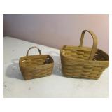 2 longaberger baskets