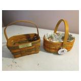 mistletoe & mothers day longaberger baskets