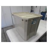 27 gallon tote & all christmas bags & items
