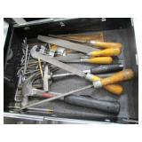 files,allen wrenches,hammers & containers