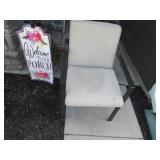 patio chair & yard decoration