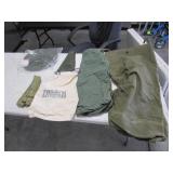 military dufflebags,hat,belt