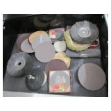 all sanding discs,wire discs & items