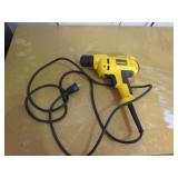 dewalt 3/8" electric drill w/case,works&never used