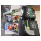 2 new bags of mens boxers,socks & guards