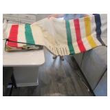new hudsons bay 100" x 108" wool blanket