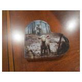 Jesus heart paperweight