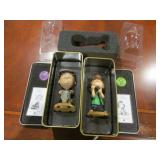 pig pen&peppermint patty peanuts figurines w/cases